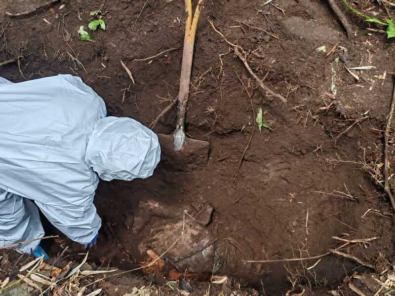 Encuentran los restos de Cristhian, la quinta víctima del múltiple asesinato en el Chapare 