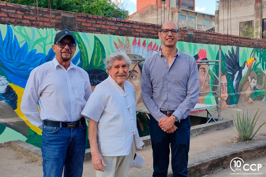 En la “Semana del Arte” presentan “Muralística Lorgiana”, libro que rescata el legado del maestro Lorgio Vaca