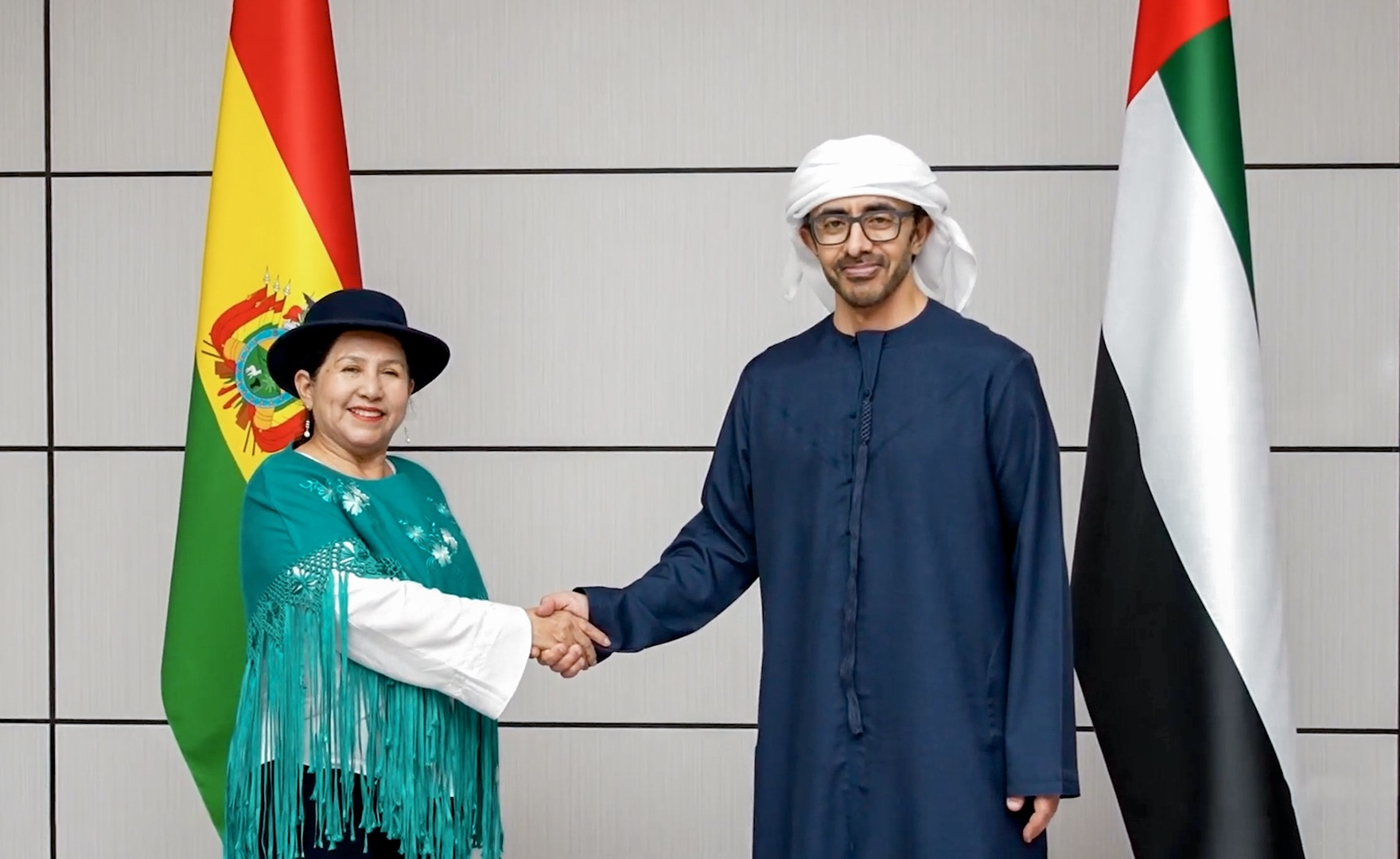 Captura: RRSS Cancillería Bolivia