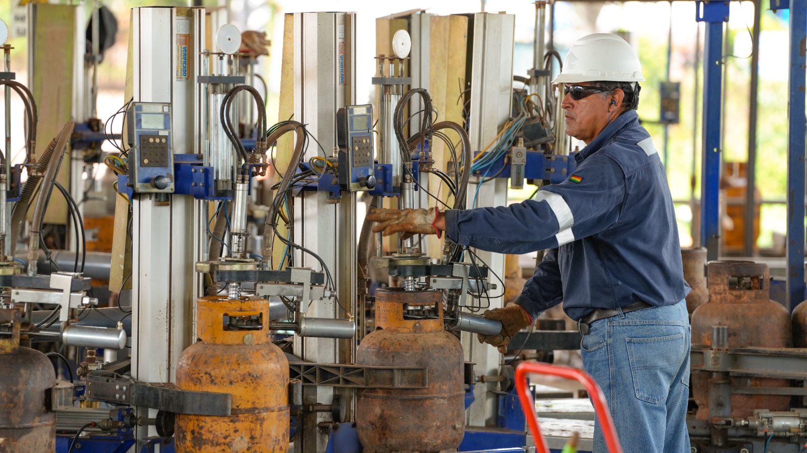 YPFB envasó 358.599 toneladas métricas de GLP entre enero y octubre de 2024, 5,48% más que en 2023