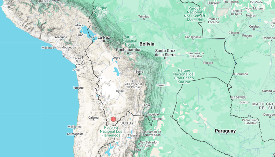 Reportan sismo de magnitud 3.9 en Potosí