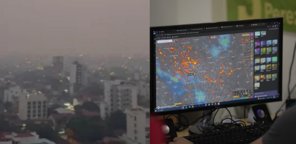 Registran calidad del aire “muy mala” en Santa Cruz de la Sierra