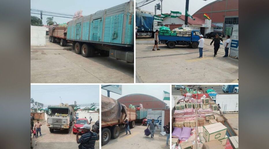 En Santa Cruz incautan 1.400 quintales de arroz que tenían como destino Brasil