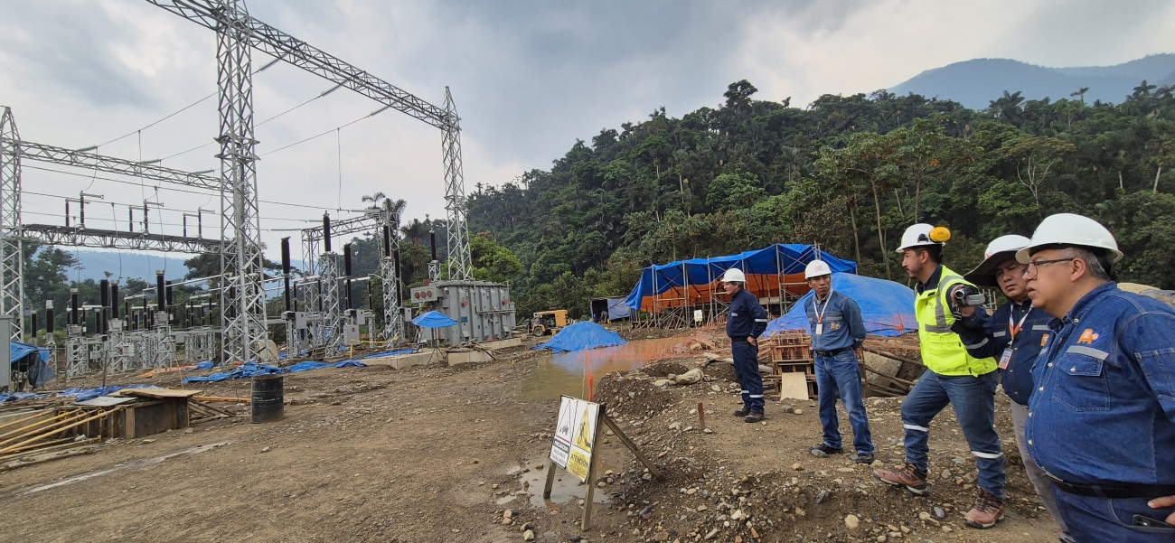 Autoridad de Fiscalización de Electricidad inspecciona el proyecto hidroeléctrico Ivirizu