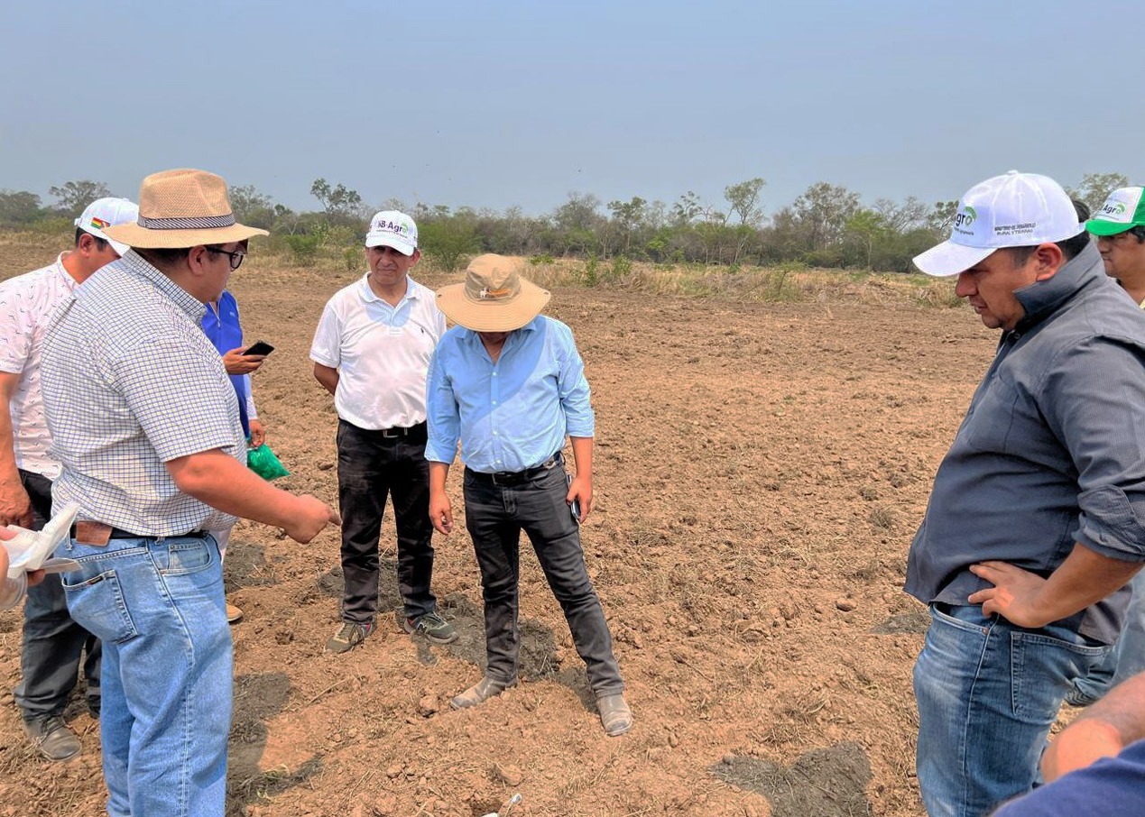 Inspeccionan empresa B-Agro cuya cosecha elevará producción de soya y maíz para fortalecer la industrialización