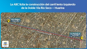 Licitan construcción del carril lento de la doble vía Río Seco-Huarina por más de Bs 14,2 millones 