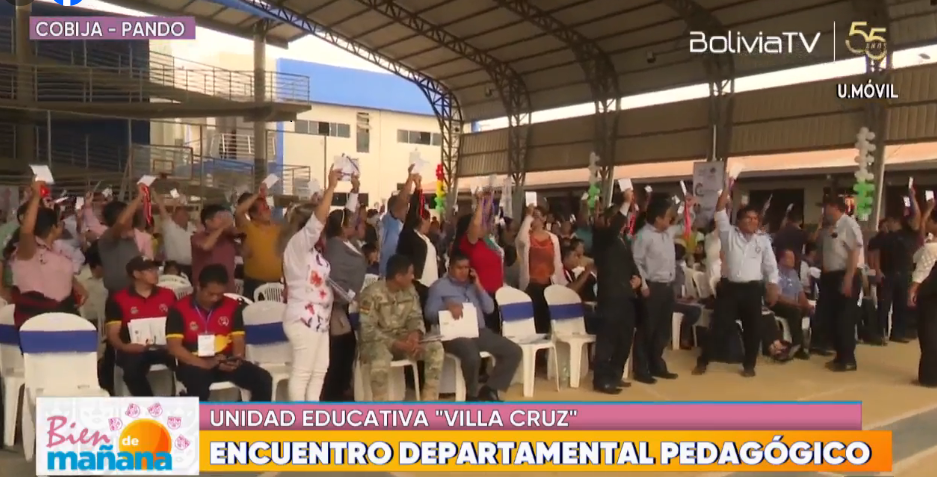 Pando inicia los cónclaves departamentales con miras al Congreso Plurinacional de Educación 2024