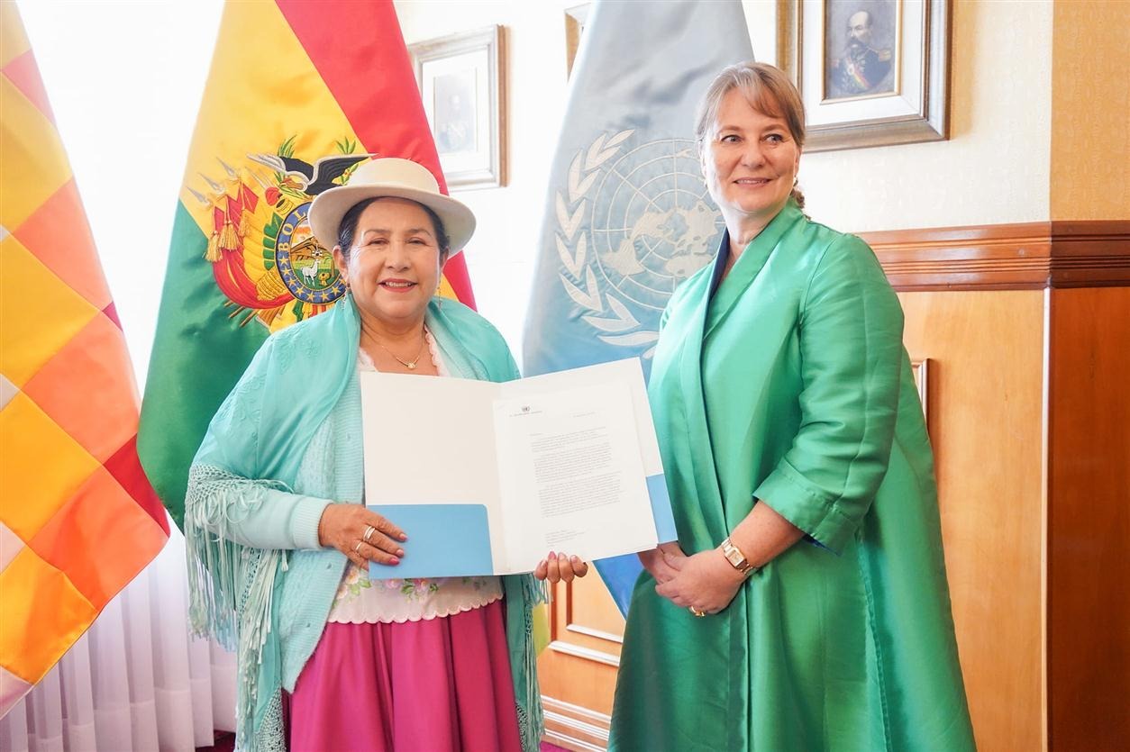 ONU y UE renuevan representantes en Bolivia