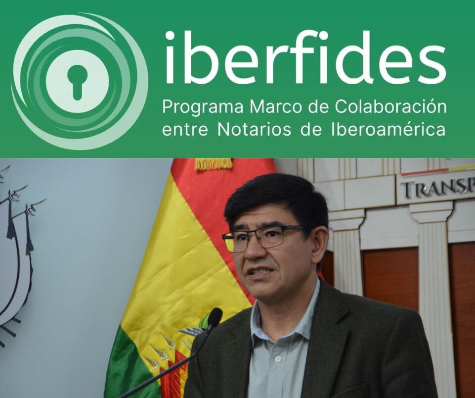 Bolivia y España habilitan sistema digital para envío de documentos notariales en menor tiempo y costo