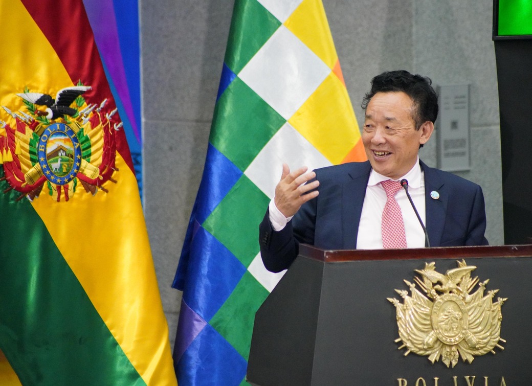 Director General de la FAO destaca la paz, estabilidad y prosperidad en Bolivia