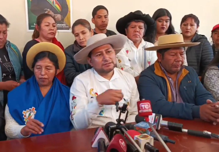 Campesinos de Tarija aseguran que no permitirán que se dañe la economía nacional