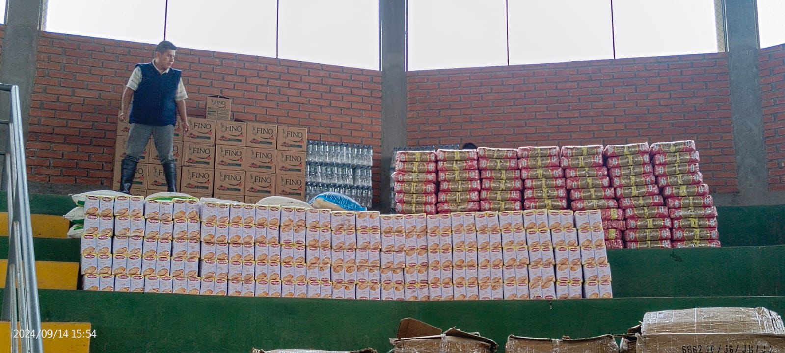 Siderúrgica del Mutún dona tres toneladas de víveres para afectados por los incendios