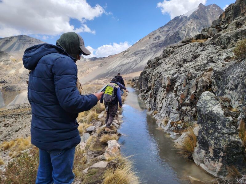 AJAM inspecciona área del nevado Huayna Potosí y descarta actividades mineras