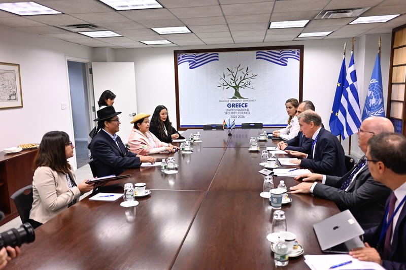 Bolivia y Grecia fortalecerán vínculos diplomáticos hacia una cooperación beneficiosa y duradera