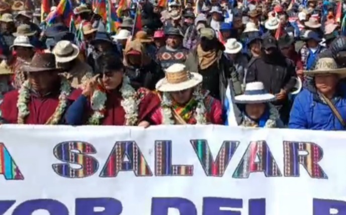 Remarcan que “marcha de la muerte” solo busca imponer la candidatura de Evo con violencia