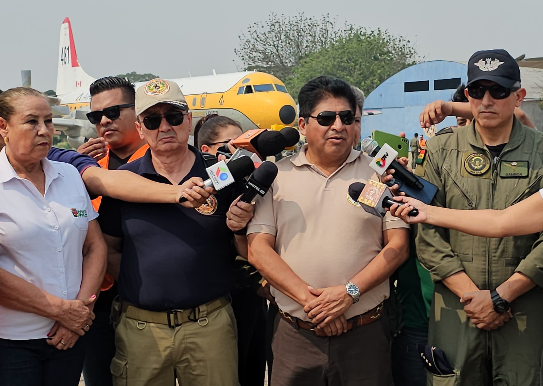 Nueva estrategia de “ataque masivo y seguido” refuerza la lucha para extinguir el fuego en la Chiquitania 