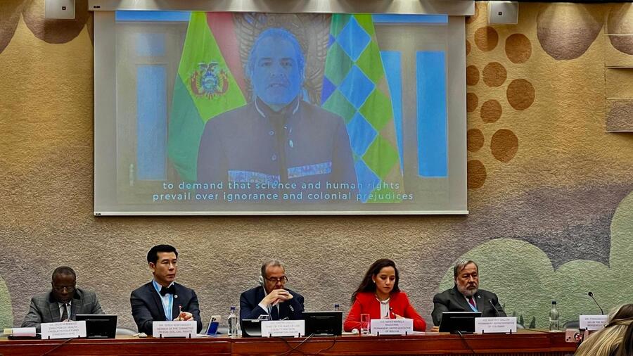 Bolivia exige en la ONU justicia global a la hoja de coca y defensa de los derechos de los pueblos indígenas