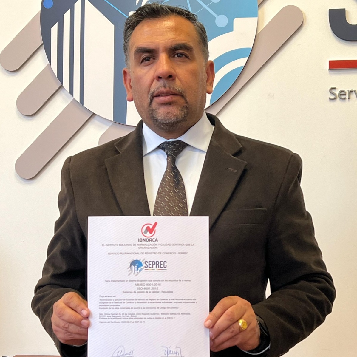 Por segundo año consecutivo el Seprec obtiene la certificación de calidad ISO 9001:2015