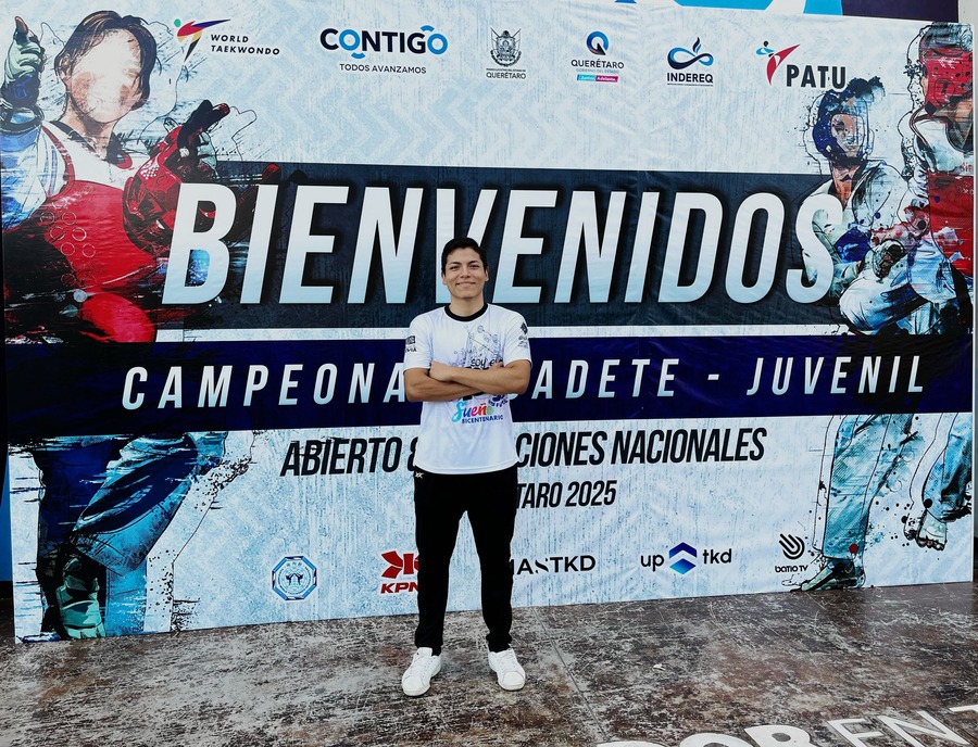 Juan Pablo Montalvo clasifica a los Juegos Panamericanos Junior 2025 de Taekwondo