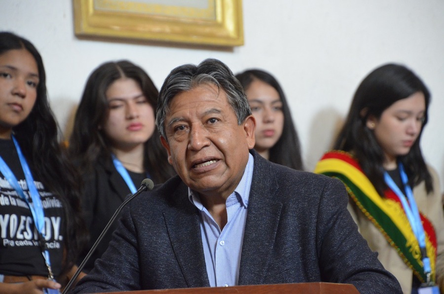 Choquehuanca llama a reforzar acciones para que los niños alcancen su máximo potencial