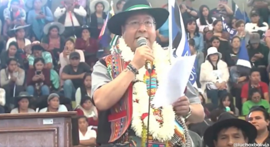 Arce asegura que el MAS - IPSP fue recuperado para las organizaciones sociales, propone consolidar la industrialización y derrotar la pobreza