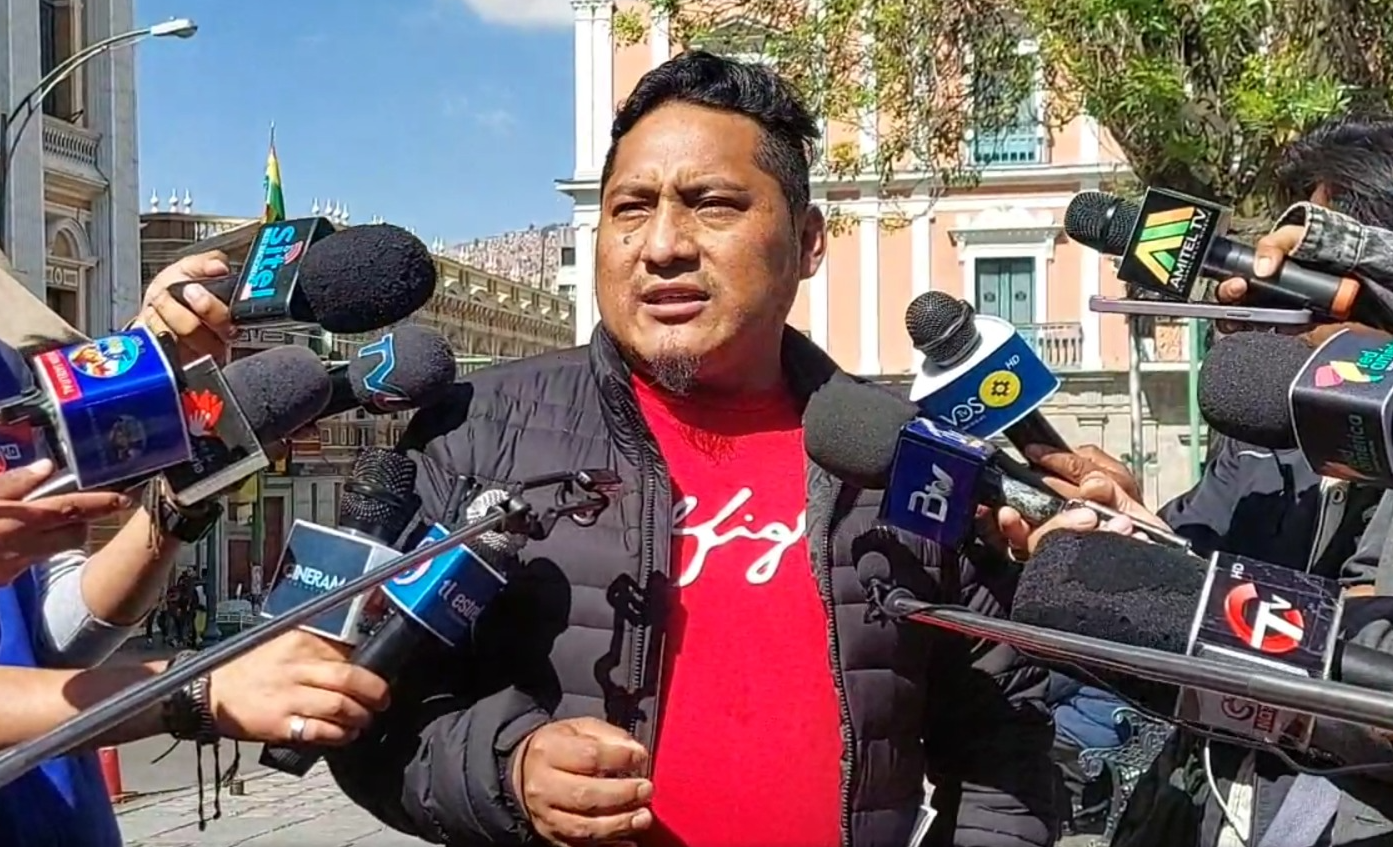 Vidal Gómez, vocero del Pacto de Unidad. Captura: Vos Tv