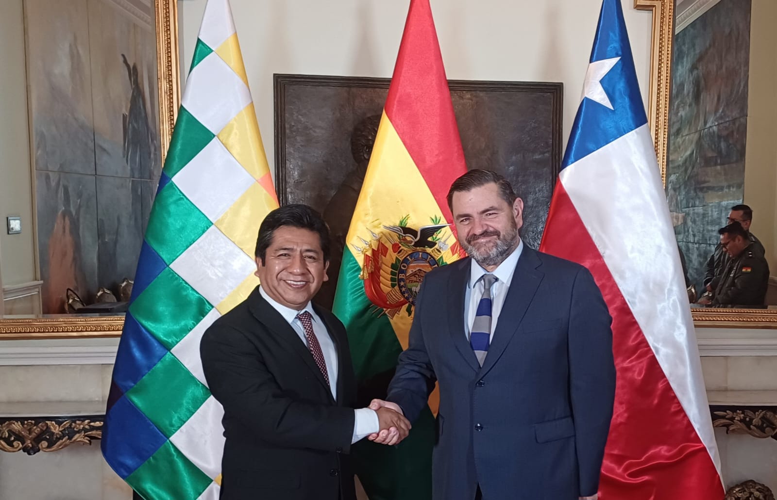 Bolivia y Chile acordaron la actualización de la información geográfica de los hitos fronterizos