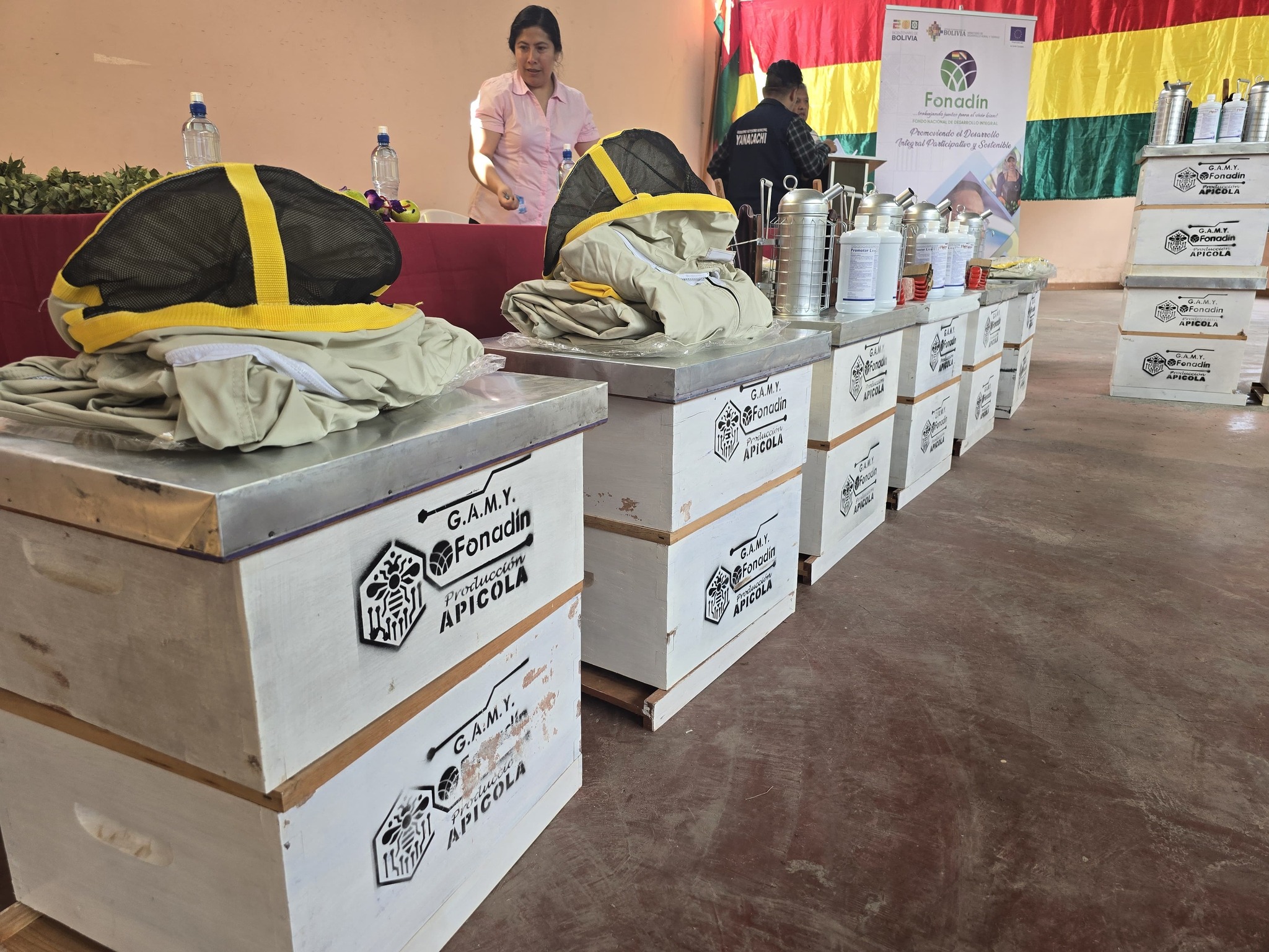 En Yanachi impulsan producción apícola con una inversión de Bs 472.918