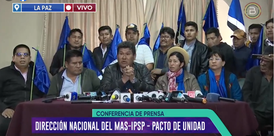 Binomio del MAS - IPSP será presentado el domingo 11 de mayo en El Alto