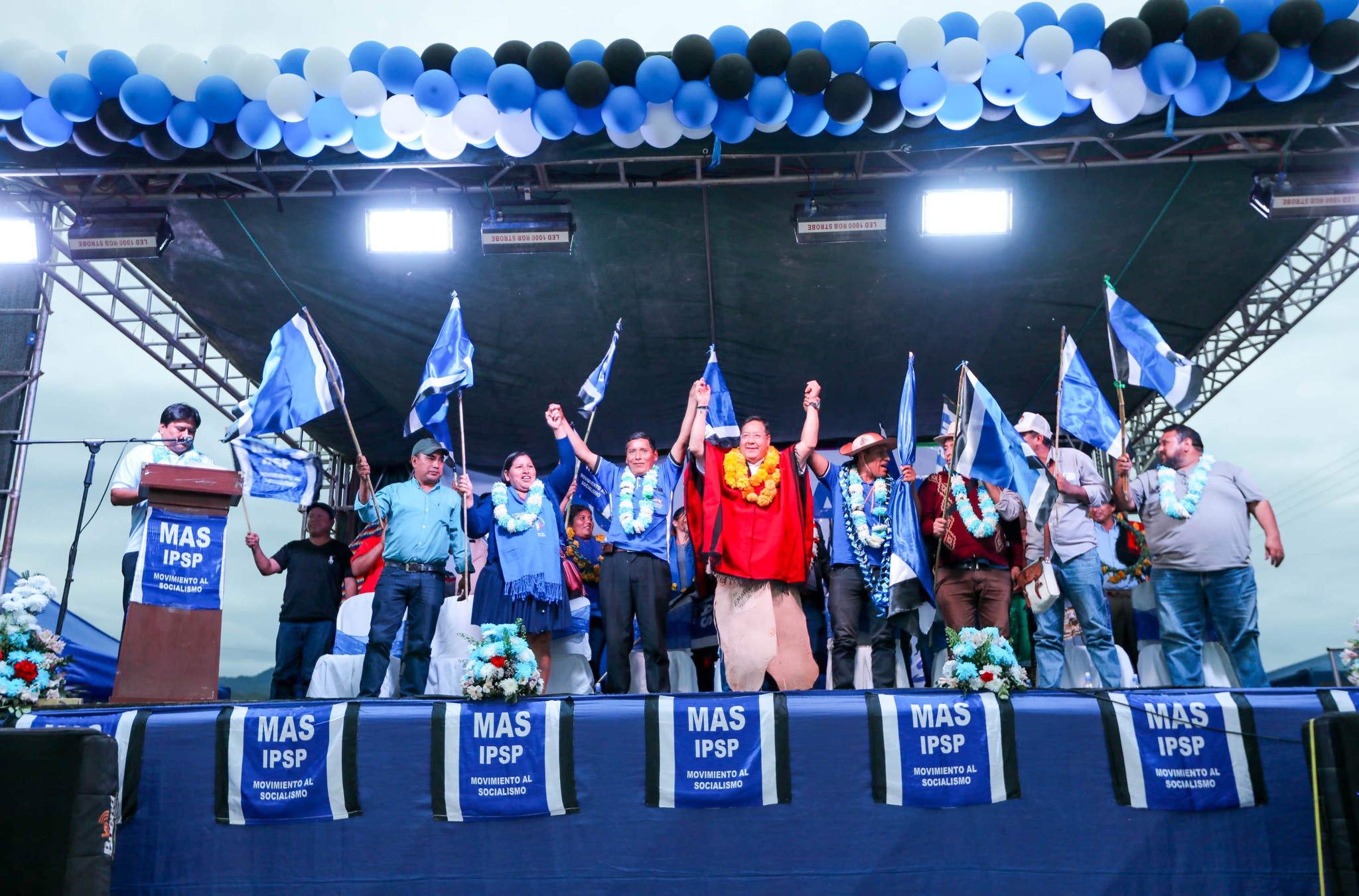 Arce afirma que sólo el MAS garantiza continuidad de obras tras ser proclamado candidato en el Gran Chaco