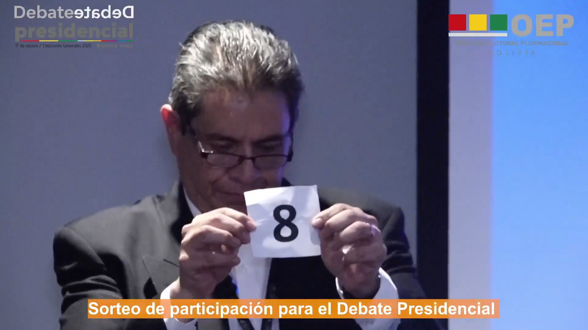 Debate Presidencial: Manfred abre y Aracena cierra las intervenciones