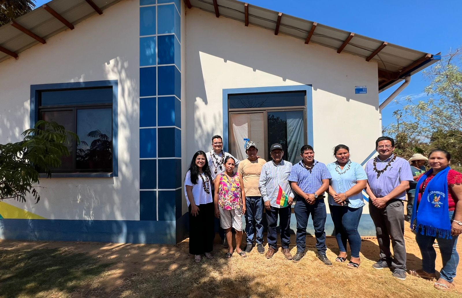 Inauguran viviendas sociales en el municipio pandino de San Lorenzo 