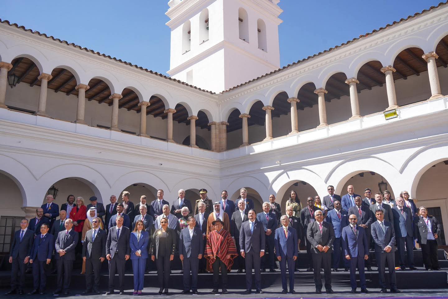 Bolivia agradece a la comunidad internacional por acompañar la celebración del Bicentenario