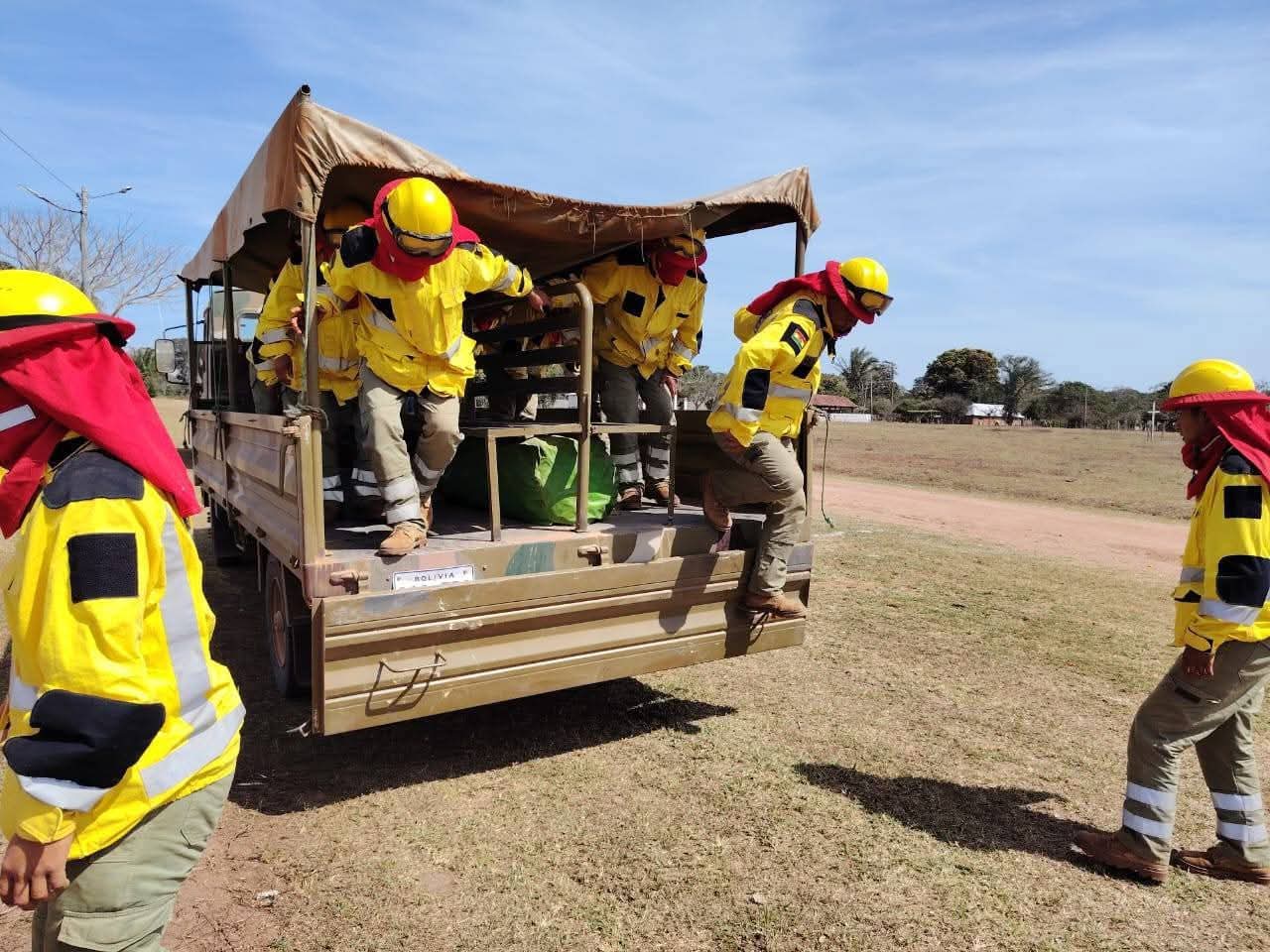 Bolivia reporta 592 focos de calor, 348 están en Santa Cruz