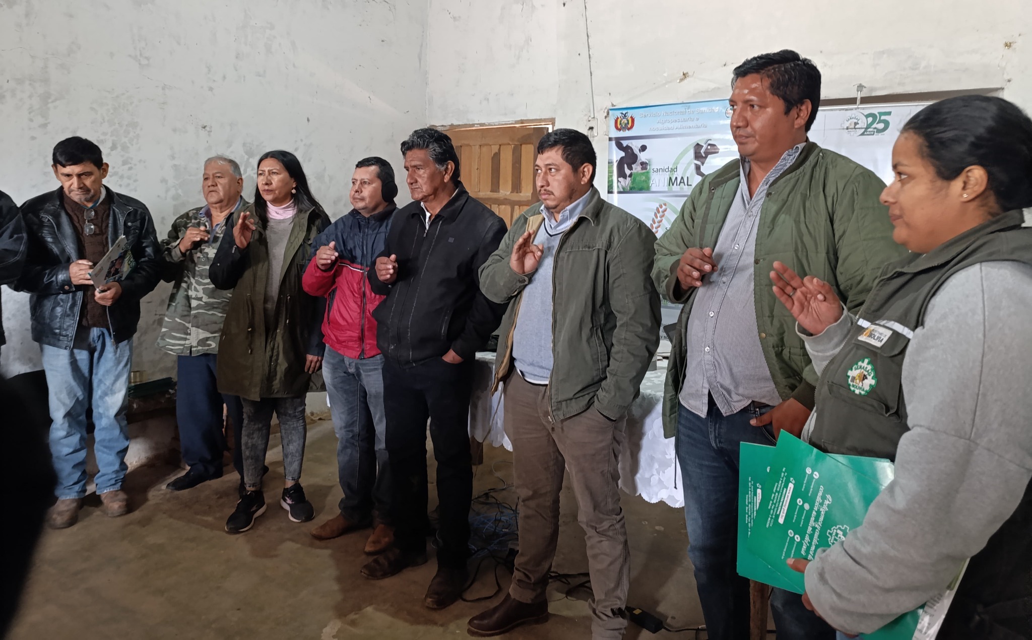 Senasag impulsa el Consejo Ganadero en Carandayti para fortalecer la producción local 