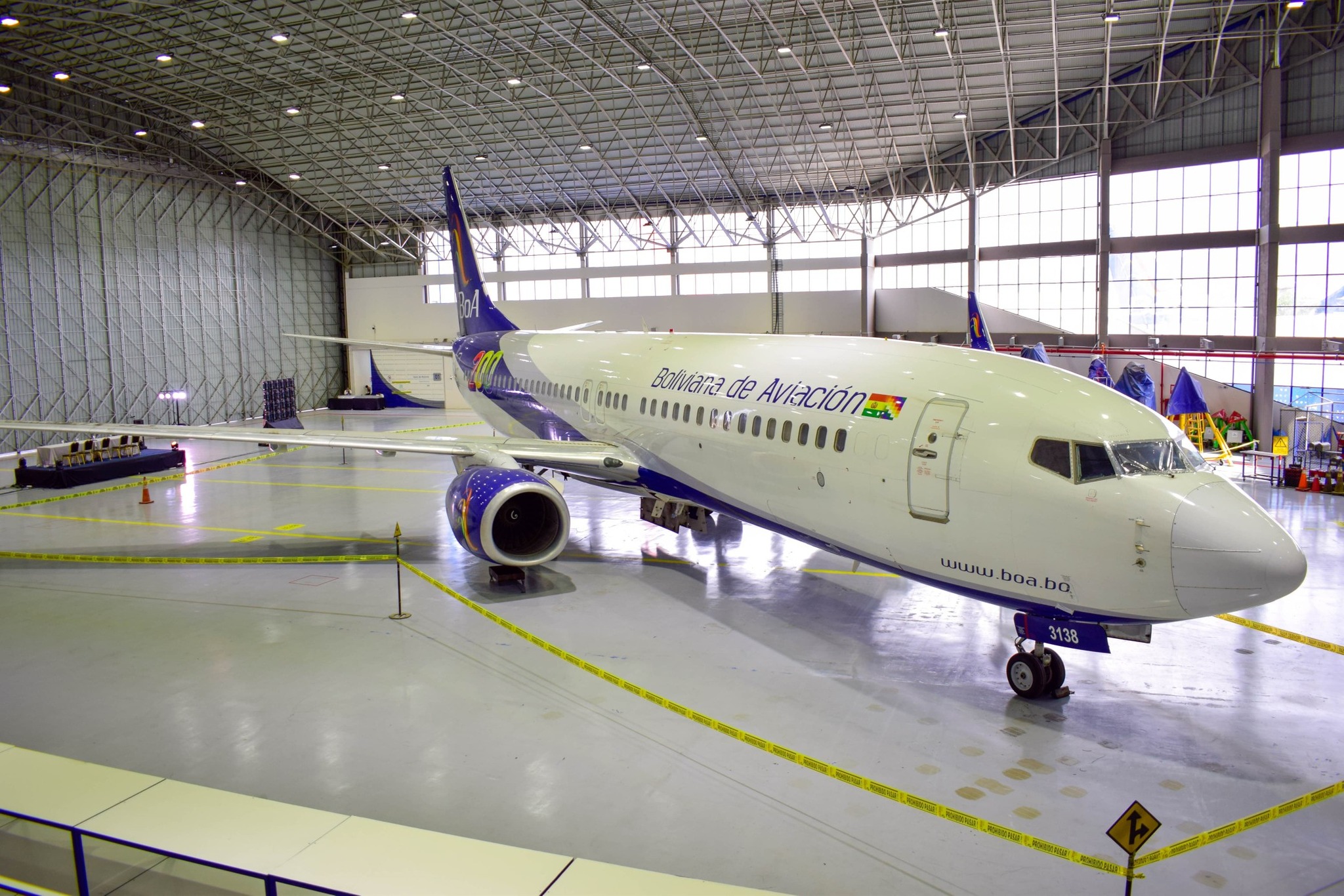 Hangar de mantenimiento de aviones de BoA cuenta con certificación y presta servicio a otras aerolíneas 