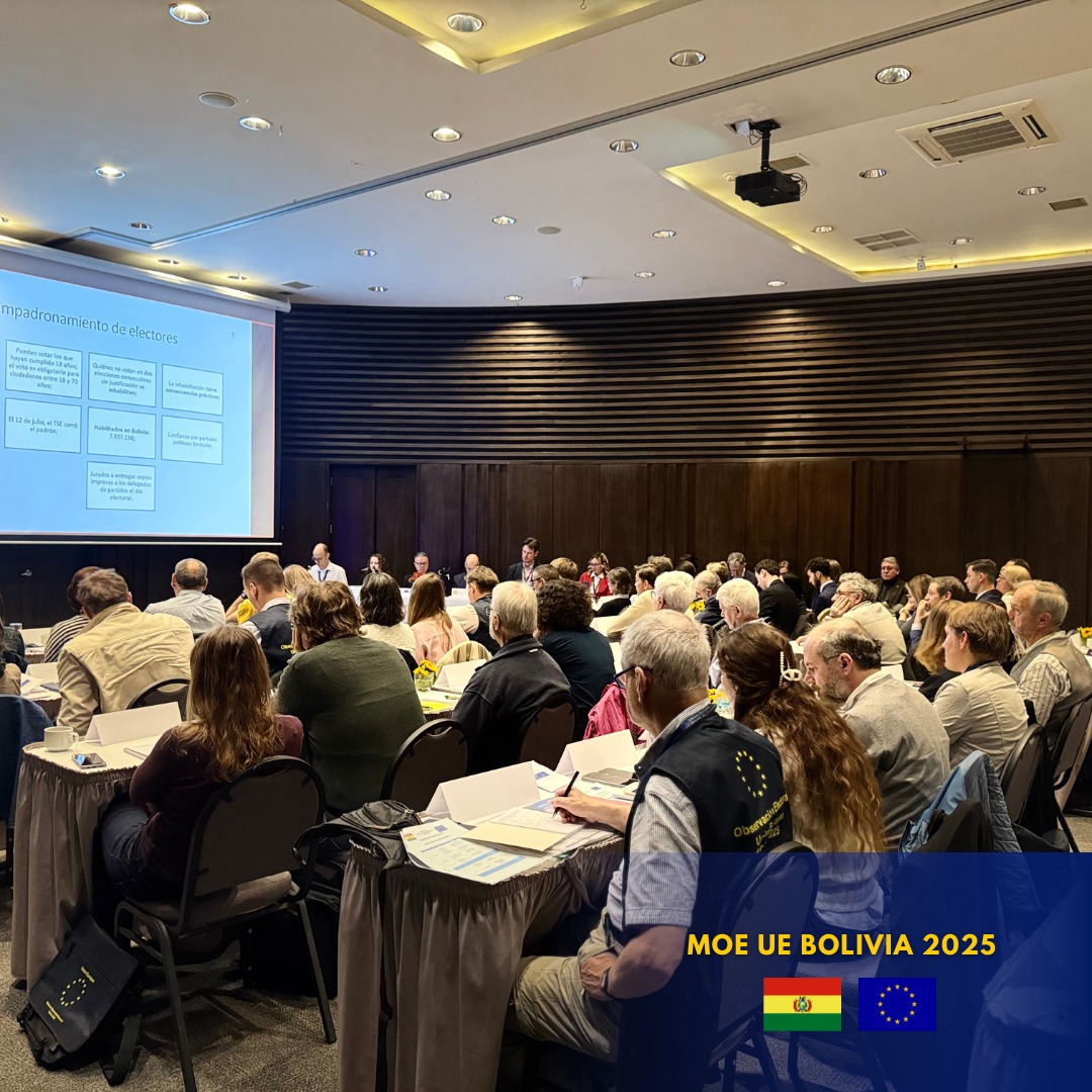 Llegan 50 observadores de corto plazo de la UE para las elecciones del domingo