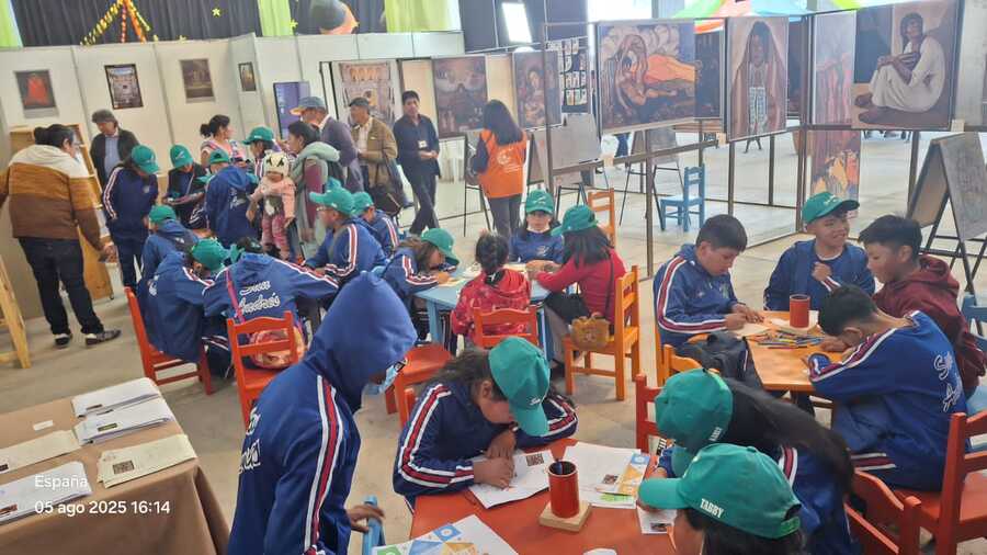 El Museo Nacional de Arte recibió 10.995 visitantes en la Feria del Libro de La Paz