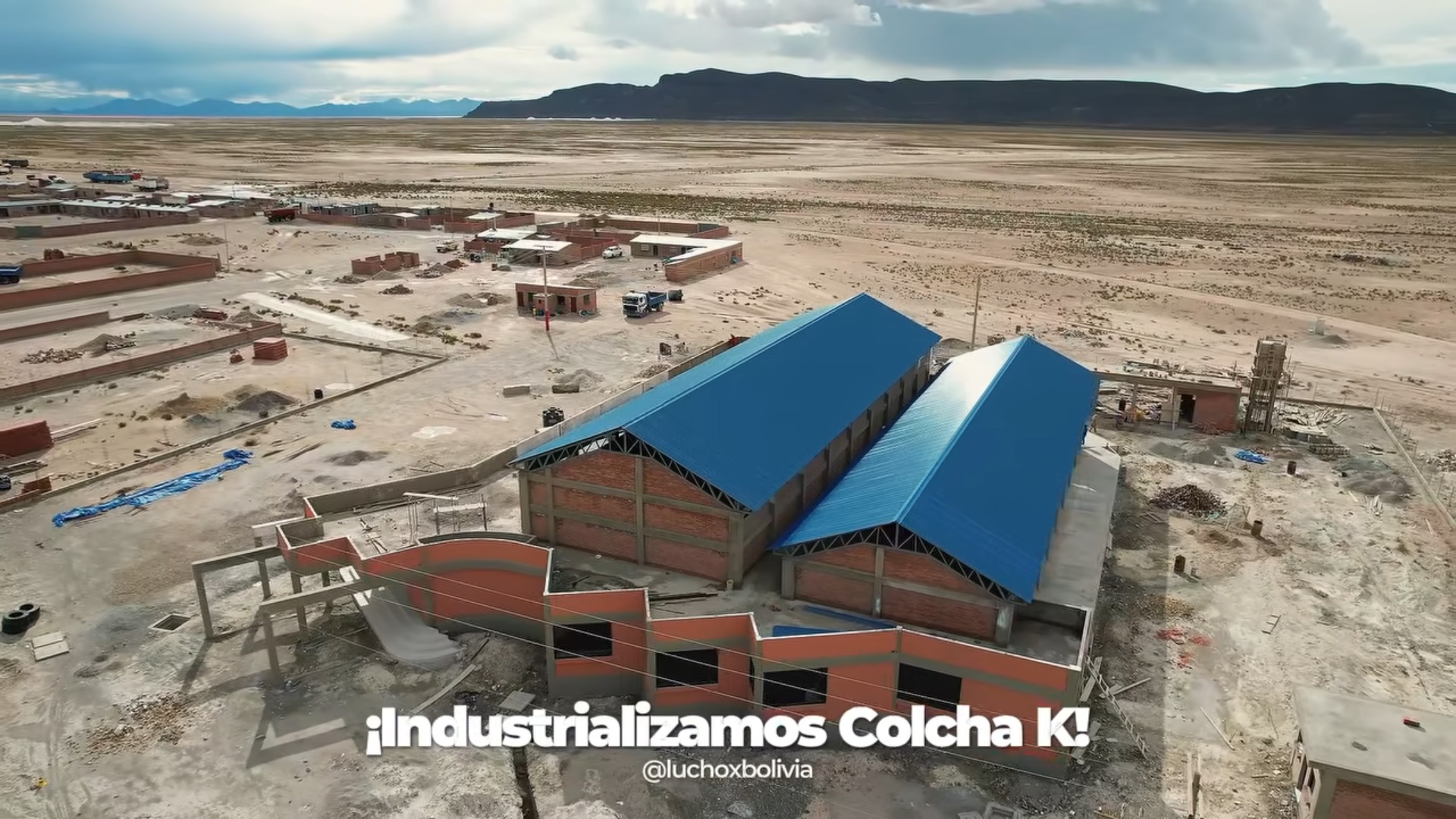 Construcción y equipamiento de la planta procesadora de sal tiene un avance del 86,41%