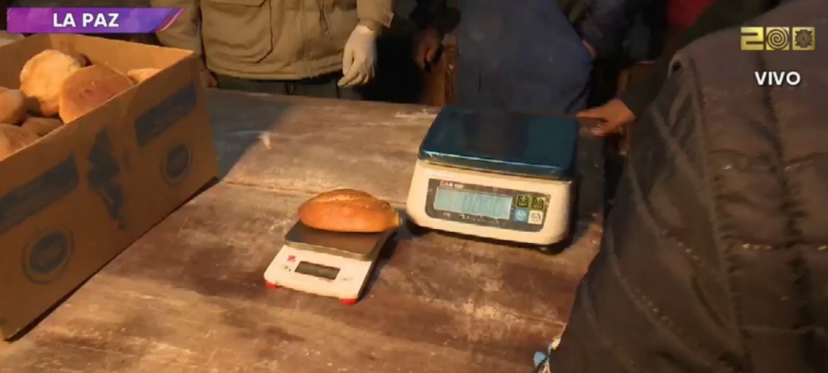 Controlan uso de harina subvencionada y peso del “pan de batalla” en hornos de La Paz