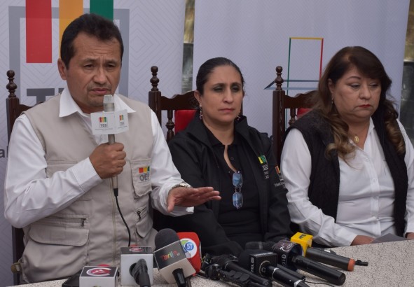 TED de Tarija concluye cómputo oficial y destaca participación récord del 87%