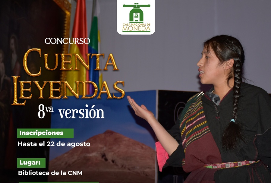 Invitan a estudiantes de quinto y sexto de secundaria de Potosí a participar del concurso "Cuenta Leyendas"
