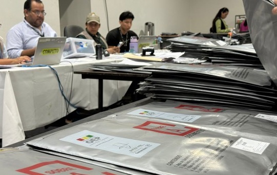 Santa Cruz cerró el cómputo de actas electorales, Libre obtuvo el primer lugar con 37,67%