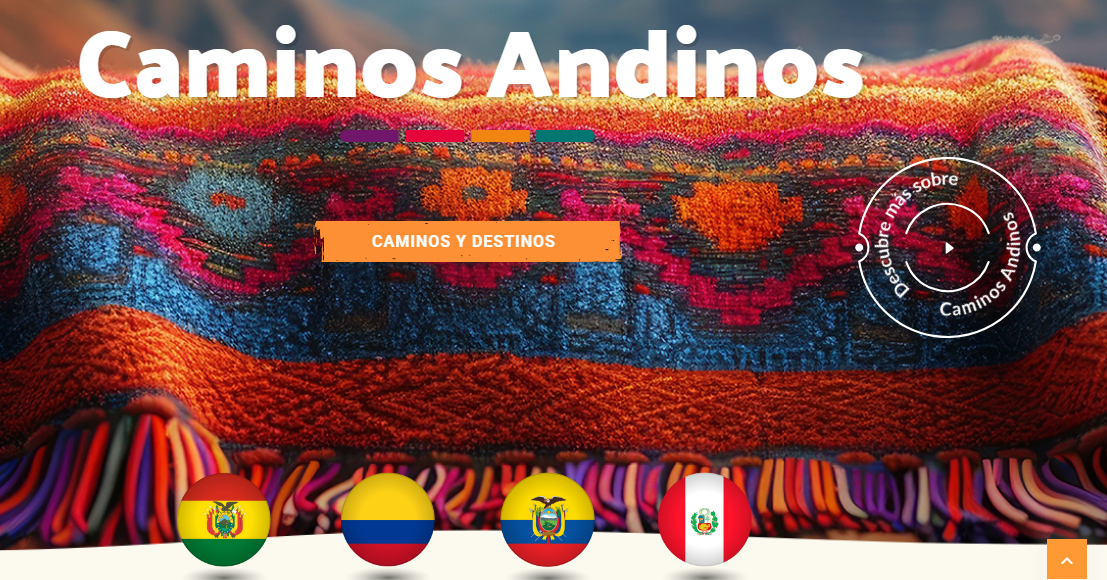 Lanzan plataforma digital Caminos Andinos para posicionar a la CAN como multidestino turístico