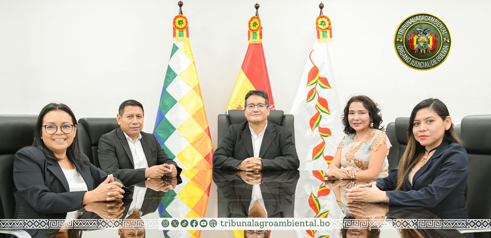 Richard Méndez asume la presidencia del Tribunal Agroambiental