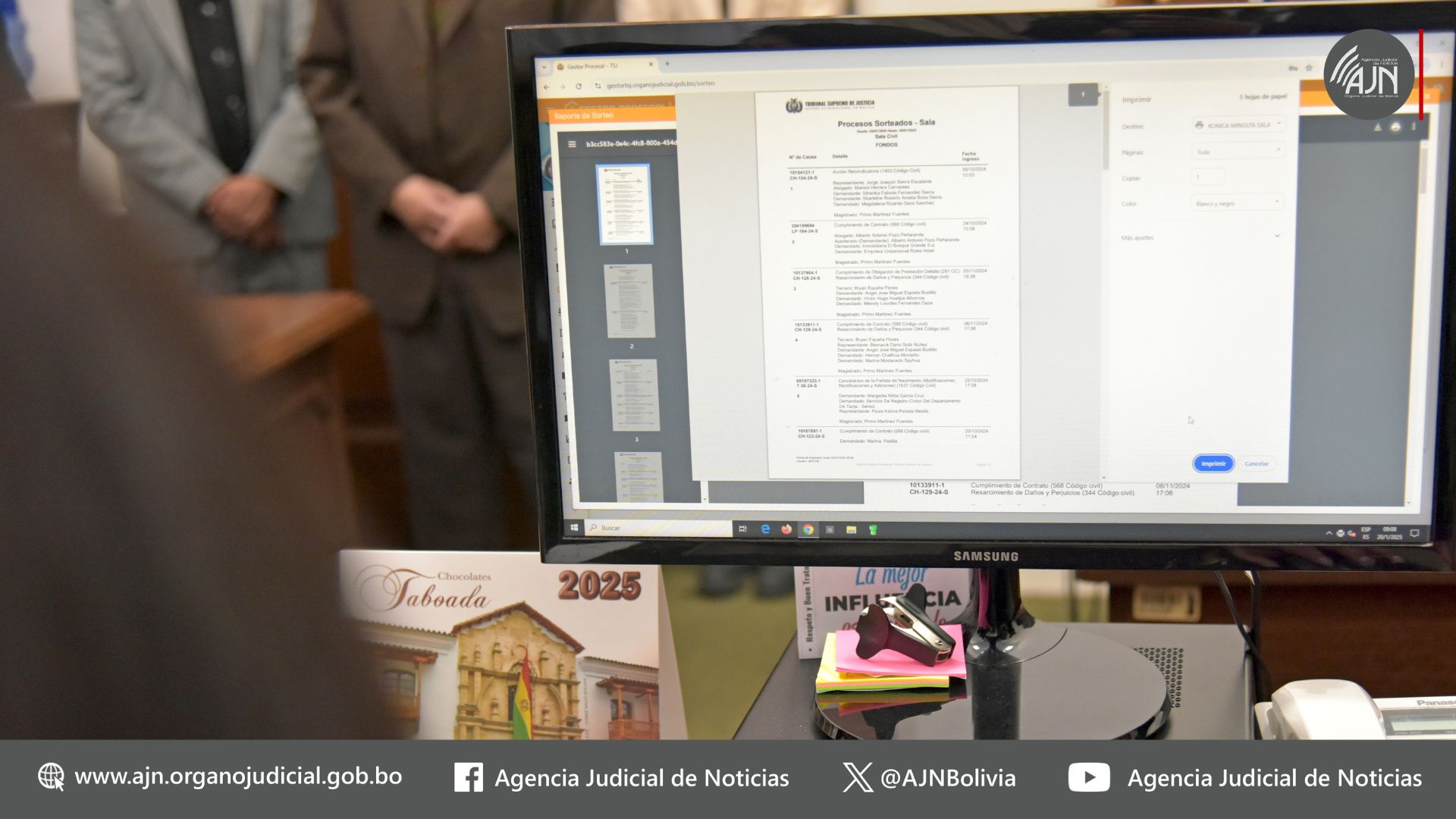 Sala Penal del TSJ tiene alrededor de 2.000 causas pendientes y pide recursos para contratar más personal