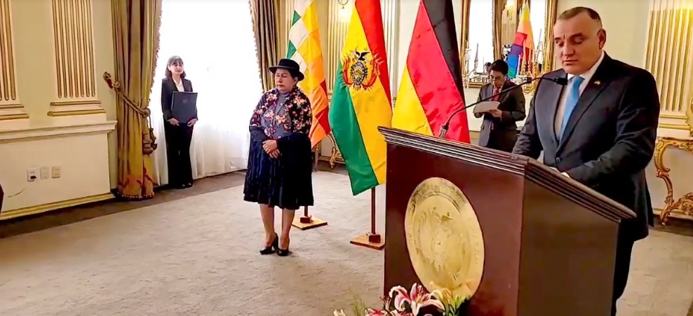 Bolivia y Alemania concretan acuerdos por 54 millones de euros para diversificación de la matriz energética y cuidado de biodiversidad