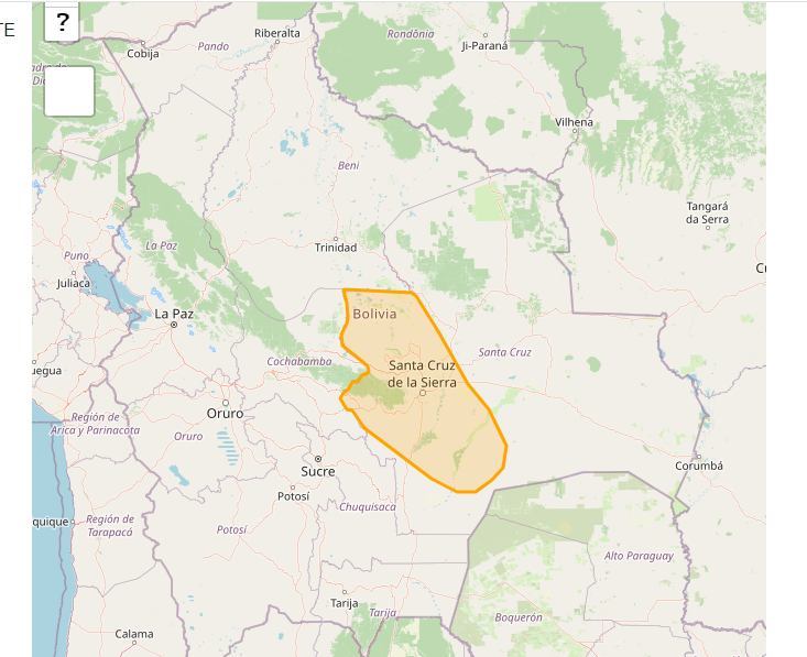 Activan alerta por vientos de hasta 90 km por hora en Santa Cruz