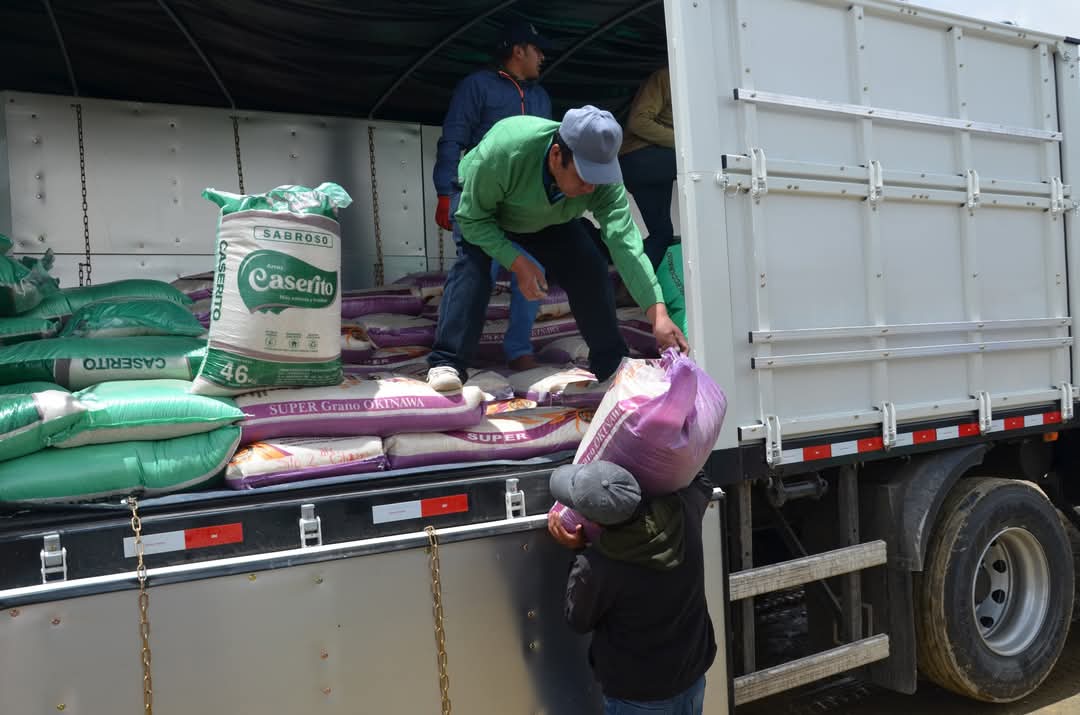 Feria “Del campo a la olla” se instala este martes en Achachicala y oferta alrededor de 500 qq de arroz