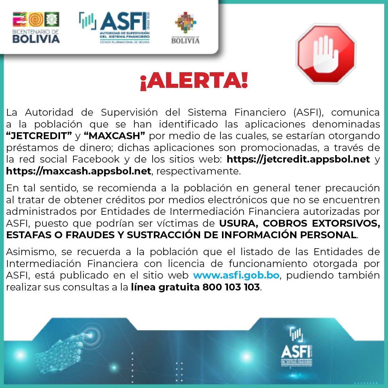 Alertan sobre aplicaciones que ofrecen préstamos de dinero y piden no caer en estafas o fraudes